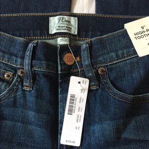 Jcrew toothpick jeans